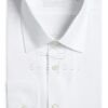 2 Custom White Performance Dress Shirt | Classic Trim Fit | Moisture-Wicking Business Shirt