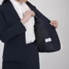 230404-15062_DD27581_DK28951_CH44430_detail_3 Women's Triacetate Formal Suit Jacket | Elegant Hotel & Restaurant Uniform | Custom OEM Service