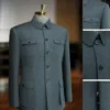 Mao Suit Zhongshan Jacket | Traditional Chinese Formal Wear for Men | Custom OEM Service for Bulk Orders