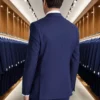 ComfyUI_00001_kyudq_1758120818 Custom Tailored Navy Twill Suit Jacket for Men | OEM Blazer Manufacturing