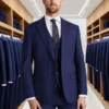ComfyUI_00010_kxhxh_1758121085 Custom Tailored Navy Twill Suit Jacket for Men | OEM Blazer Manufacturing