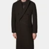 Custom Brown Wool Cashmere Overcoat | Italian Fabric | Luxury Outerwear for OEM & Bulk Orders