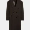 Custom Brown Wool Cashmere Overcoat | Italian Fabric | Luxury Outerwear for OEM & Bulk Orders