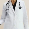 Eco-Friendly Lab Coat with Multiple Pockets | Recycled Polyester | Custom OEM Service Available