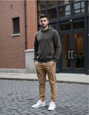 Vintage Black Core Oversize Organic Cotton Hoodie | Custom Brushed Terry Pullover | Bulk Wholesale