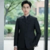 Modern Zhongshan Suit | Premium Chinese Style Formal Wear | Custom Tailored Mao Suit for Weddings & Ceremonies