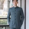 Mao Suit Zhongshan Jacket | Traditional Chinese Formal Wear for Men | Custom OEM Service for Bulk Orders