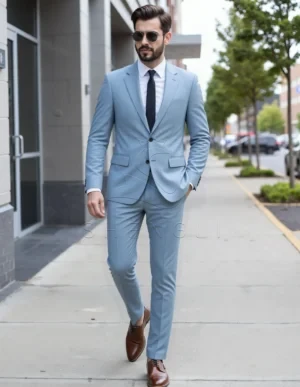 Name_flux_00002_igjlb_1758702870 Light Blue Havana Suit | Italian Tropical Wool | Custom Tailored Business Suit
