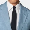 Light Blue Havana Suit | Italian Tropical Wool | Custom Tailored Business Suit