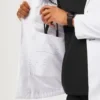Harlem Short Lab Coat | Advanced Liquid Repellent & Anti-Static | Custom OEM Manufacturing