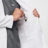 Harlem Slim Short Lab Coat | Premium Technical Fabric | Custom OEM Manufacturing