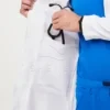 Harlem Slim Long Lab Coat | Technical Comfort Fabric | Custom OEM Manufacturing