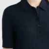 Premium Virgin Wool Polo Sweater for Women | Custom Knitwear for Corporate & Hospitality