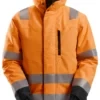 High-Visibility Class 3 Insulated Work Jacket with 37.5® Technology | EN 20471 & EN 342 Certified | Custom OEM Manufacturing