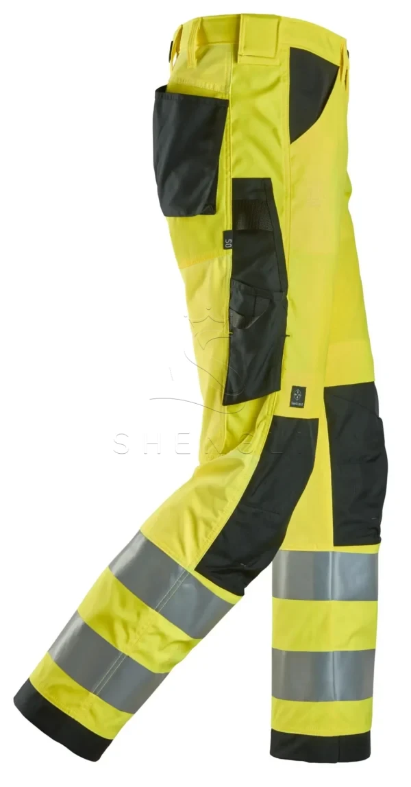 High-Visibility Trousers Class 2 | EN ISO 20471 Certified | CORDURA® Reinforced | Custom OEM Manufacturing