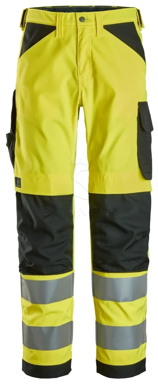 High-Visibility Trousers Class 2 | EN ISO 20471 Certified | CORDURA® Reinforced | Custom OEM Manufacturing