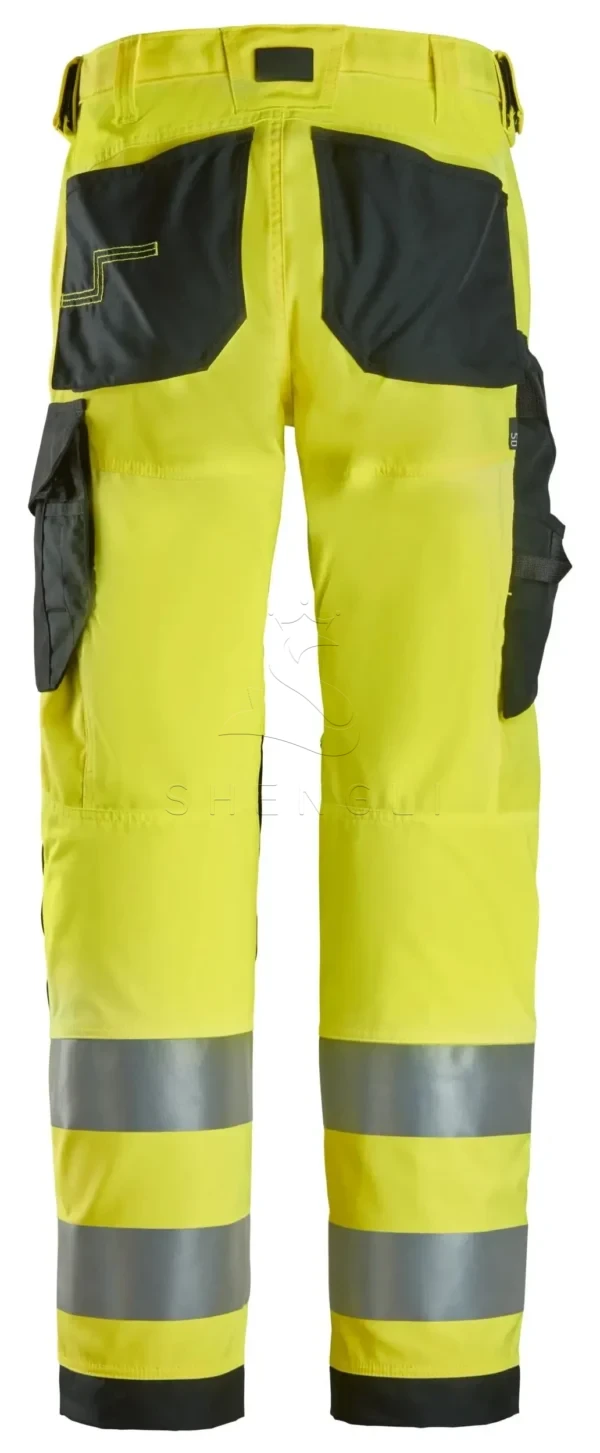 High-Visibility Trousers Class 2 | EN ISO 20471 Certified | CORDURA® Reinforced | Custom OEM Manufacturing