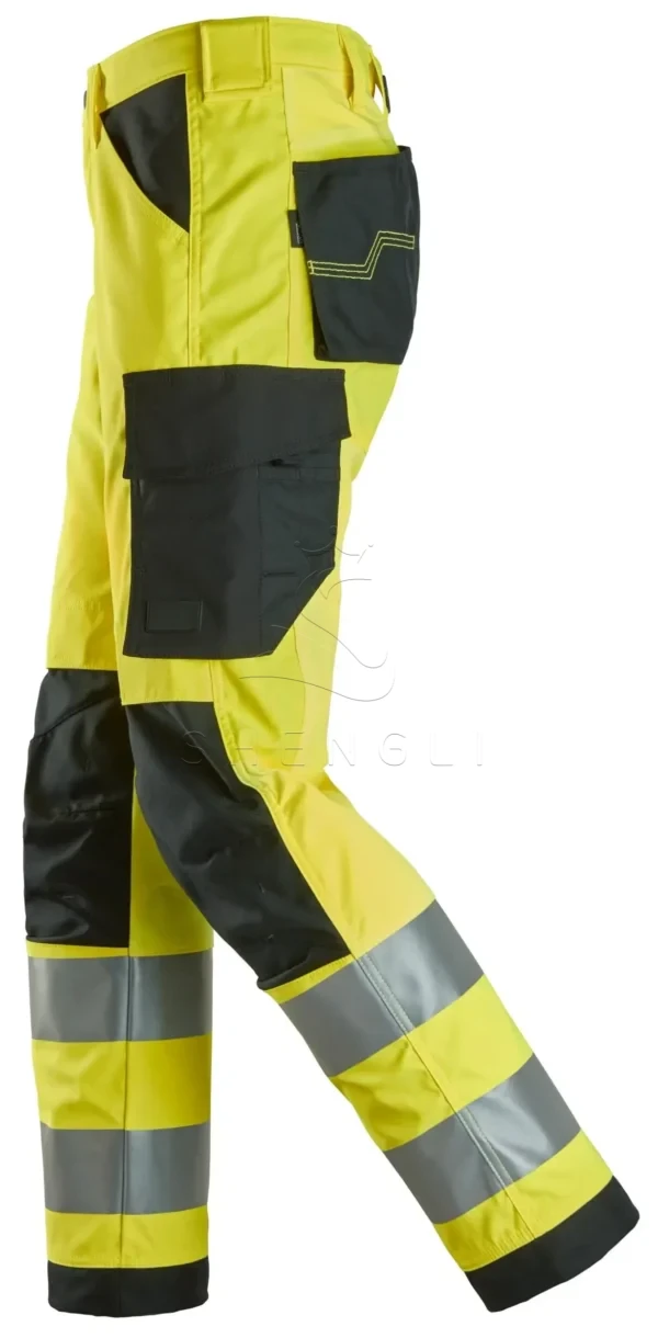 High-Visibility Trousers Class 2 | EN ISO 20471 Certified | CORDURA® Reinforced | Custom OEM Manufacturing