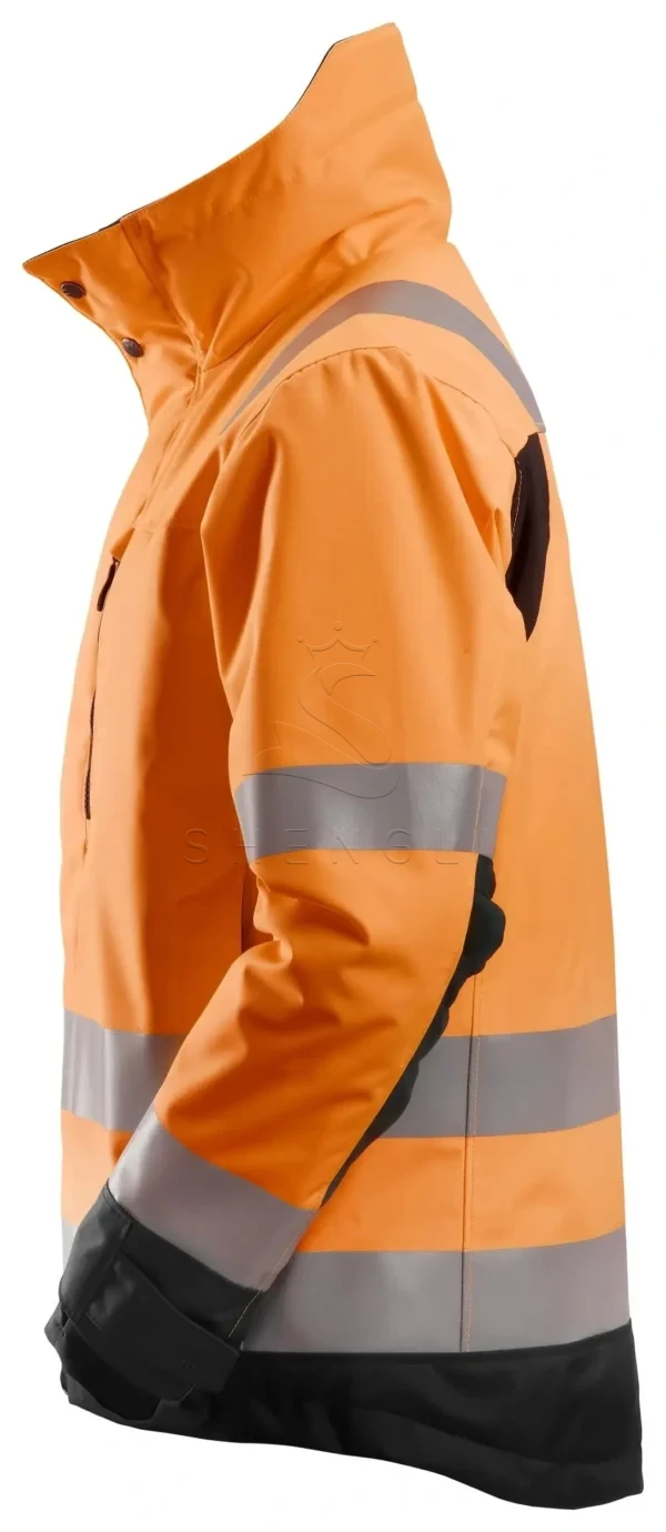 High-Visibility Class 3 Insulated Work Jacket with 37.5® Technology | EN 20471 & EN 342 Certified | Custom OEM Manufacturing