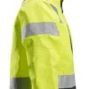 Class 3 High Visibility Waterproof Jacket | EN ISO 20471 & EN 343 Certified | Custom OEM Manufacturing-yellow\Black