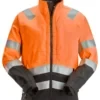DM_20251008181524_002_cleanup Class 2/3 High Visibility Safety Jacket | EN ISO 20471 Certified | Recycled Materials | Custom OEM-orange\Black