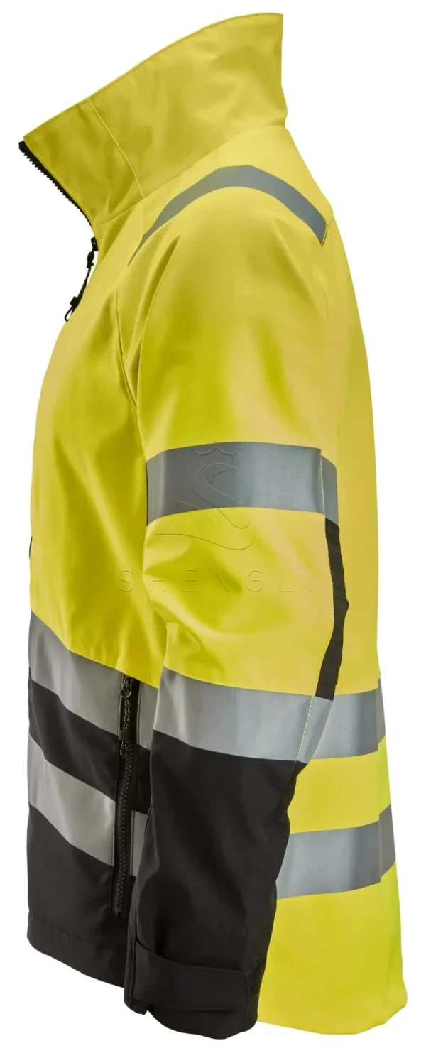 Professional Class 2/3 High-Visibility Safety Jacket | EN ISO 20471 Certified | Custom OEM Manufacturing-yellow\Black