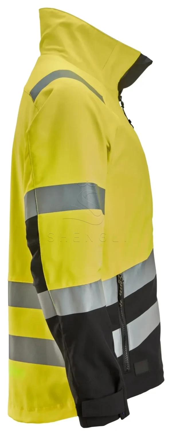 Professional Class 2/3 High-Visibility Safety Jacket | EN ISO 20471 Certified | Custom OEM Manufacturing-yellow\Black