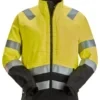 Professional Class 2/3 High-Visibility Safety Jacket | EN ISO 20471 Certified | Custom OEM Manufacturing-yellow\Black