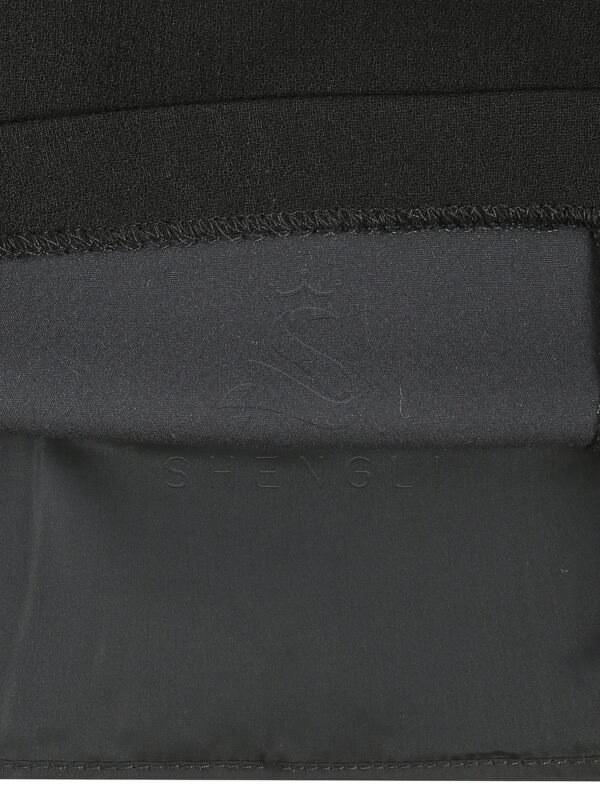 Sophisticated Flared Wool Dress with Open Collar | Custom OEM Manufacturing for Corporate & Hospitality