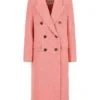 DM_20251017095623_004 Herringbone Cashmere Blend Long Coat in Blush Pink | Custom Luxury Outerwear Manufacturing