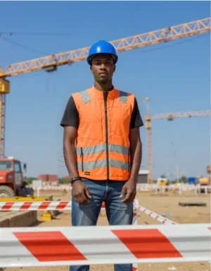 Eco-Advanced High-Visibility Safety Vest | EN ISO 20471 Certified | Multi-Functional Design-orange