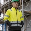 Professional Class 2/3 High-Visibility Safety Jacket | EN ISO 20471 Certified | Custom OEM Manufacturing-yellow\Black