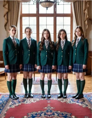 Emerald Green School Blazer for Girls | Durable Poly-Wool Blend | Custom Uniform Manufacturing