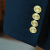 Bespoke Navy Blazer with Metallic Buttons | Next-Generation Professional Attire | OEM Manufacturing Solutions