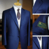 ComfyUI_00001_uxvbb_1762305251 Regal Blue Executive Suit | Loro Piana Wool Craftsmanship | Bespoke Business Attire