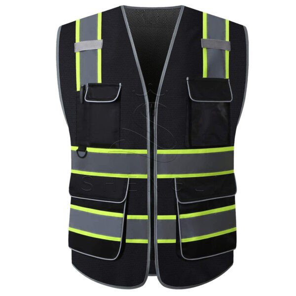 High-Vis Multi-Pocket ANSI Safety Vest | Reflective Work Vest with Custom Branding