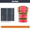 ANSI Certified Pink Safety Vest for Women | Class 2 Reflective Work Wear | Custom OEM