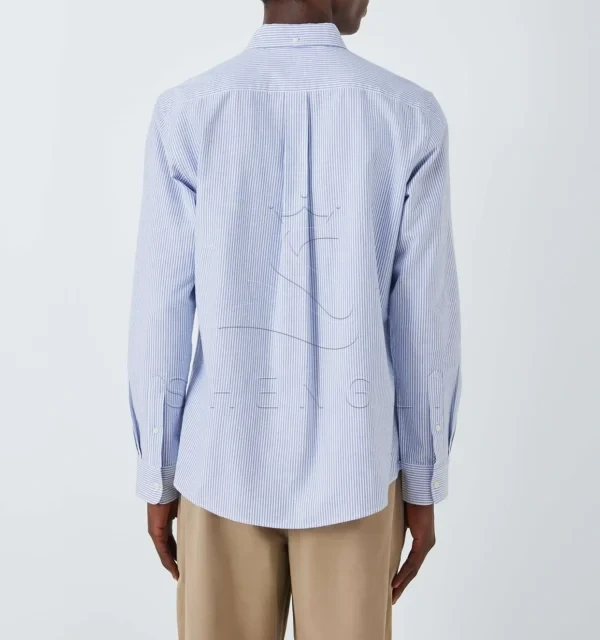 DM_20251117094348_001 Heritage Stripe Oxford Shirt | Responsibly Sourced Cotton | Custom Corporate Program