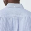 DM_20251117094348_006 Heritage Stripe Oxford Shirt | Responsibly Sourced Cotton | Custom Corporate Program