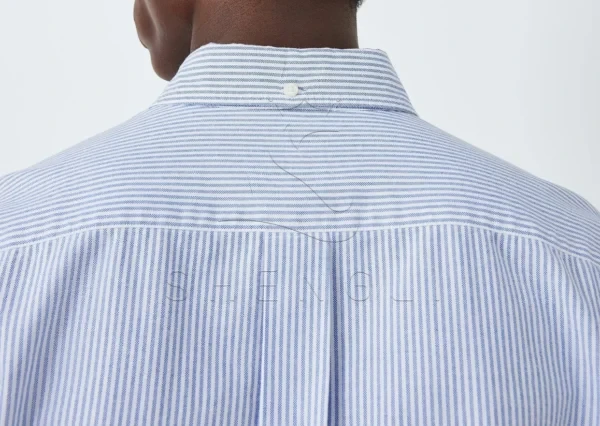 DM_20251117094348_006 Heritage Stripe Oxford Shirt | Responsibly Sourced Cotton | Custom Corporate Program