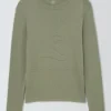 DM_20251120092024_005 GOTS Certified Organic Cotton Crewneck Tee | Lichen Green | Custom Wholesale Program