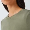 DM_20251120092024_006 GOTS Certified Organic Cotton Crewneck Tee | Lichen Green | Custom Wholesale Program