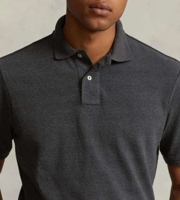 DM_20251126095552_004 Premium Custom-Fit Polo Shirt | Barclay Heather | Tailored Corporate Wear with Embroidery