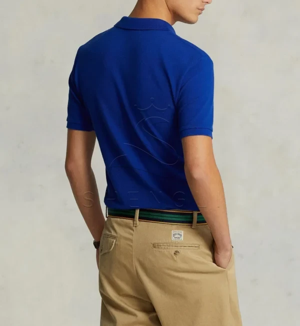 DM_20251126100109_003 Heritage Royal Custom Fit Polo Shirt | Premium Cotton Pique | Logo Embroidery Service