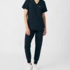 Healthcare Professional V-Neck Top | Dual-Pocket Design | Moisture-Wicking Fabric