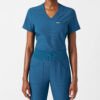 Medical Professional V-Neck Top with Dual Pockets | Moisture-Wicking Stretch Fabric | Healthcare Uniform Solutions