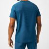 LT110-CARB-M_09 Premium V-Neck Medical Top | 4-Pocket Healthcare Uniform | Moisture-Wicking & Eco-Conscious