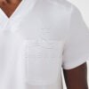 Premium V-Neck Medical Scrub Top with Smart Storage | Eco-Friendly Healthcare Uniform