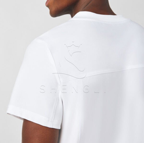 Premium V-Neck Medical Scrub Top with Smart Storage | Eco-Friendly Healthcare Uniform