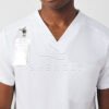 Premium V-Neck Medical Scrub Top with Smart Storage | Eco-Friendly Healthcare Uniform